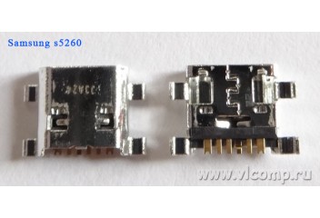  Разъем micro-usb Samsung s5260