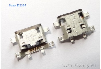 Разъем micro-usb Sony D2305