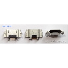 Разъем micro-usb Sony XL39