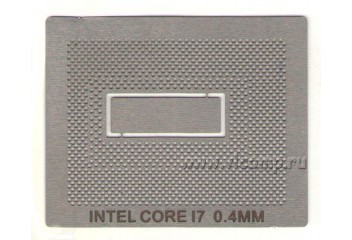 Трафарет Intel Core i7 BGA1224
